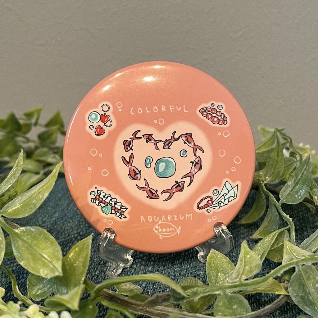 おさかな缶ミラー