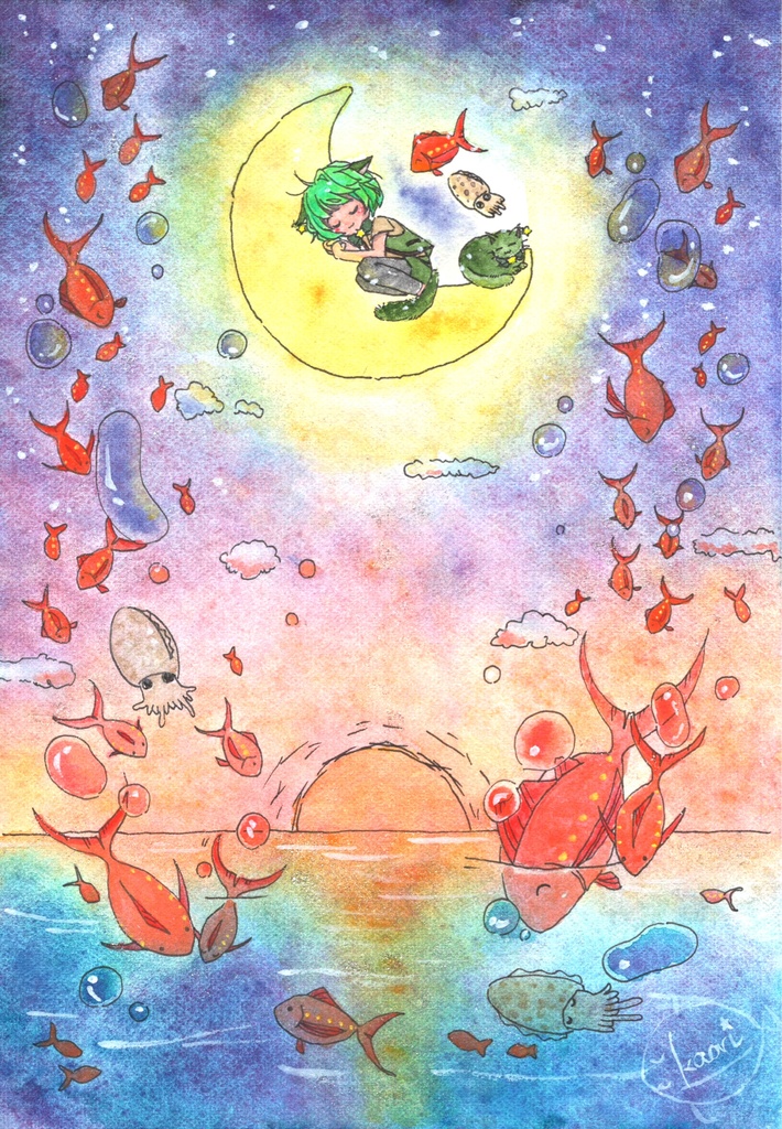 ポストカード(夜明け)