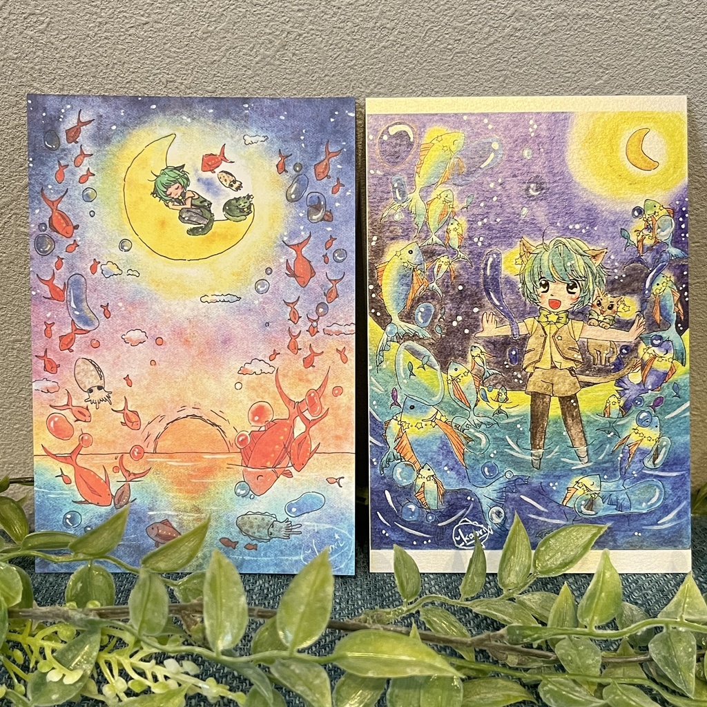 ポストカード(夜明け)