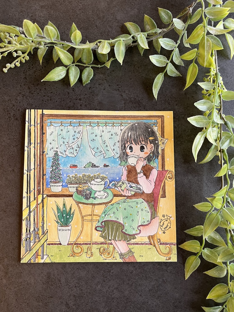 スクエア原画『TEA TIME』