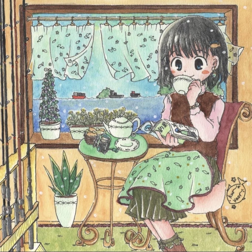 スクエア原画『TEA TIME』