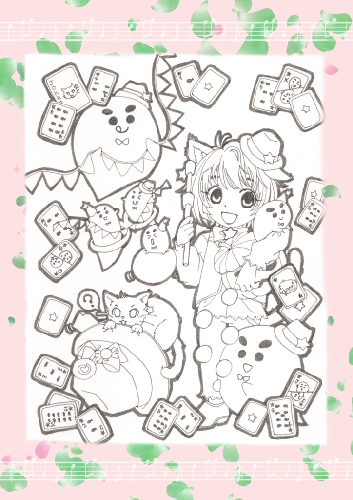 インチサイズ原画『MAGIC☆HALLOWEEN』