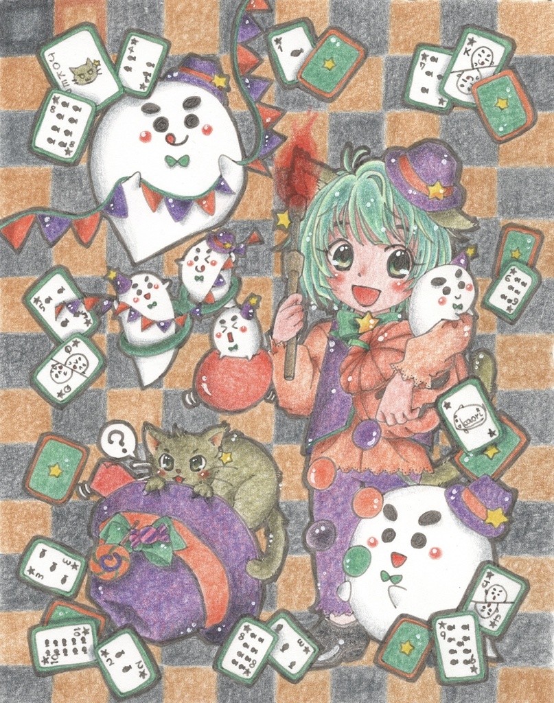 インチサイズ原画『MAGIC☆HALLOWEEN』