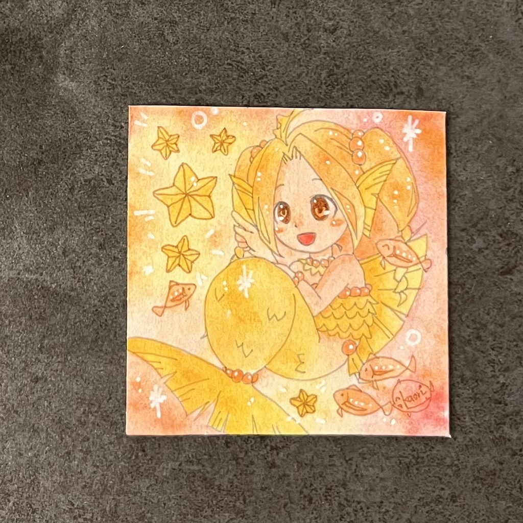ミニ額『ちいさな人魚ちゃん』
