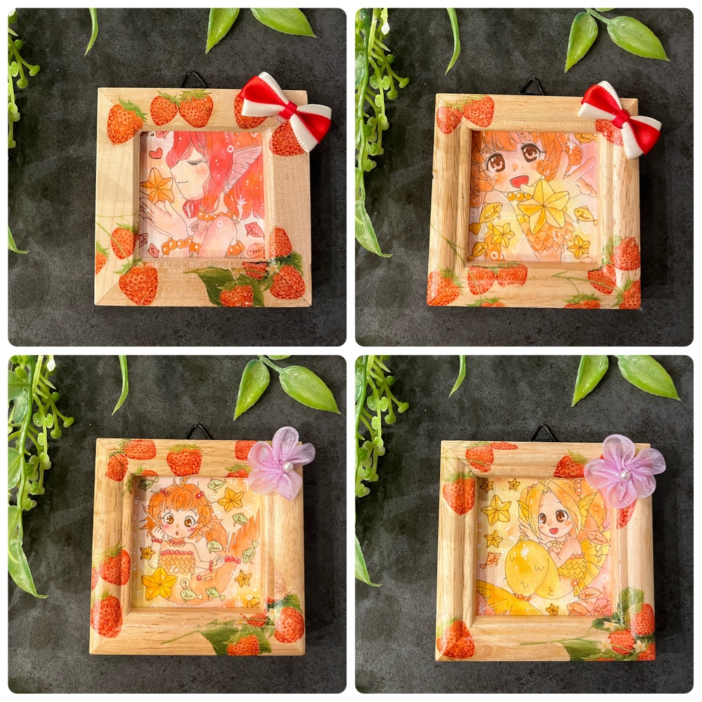 ミニ額『ちいさな人魚ちゃん』