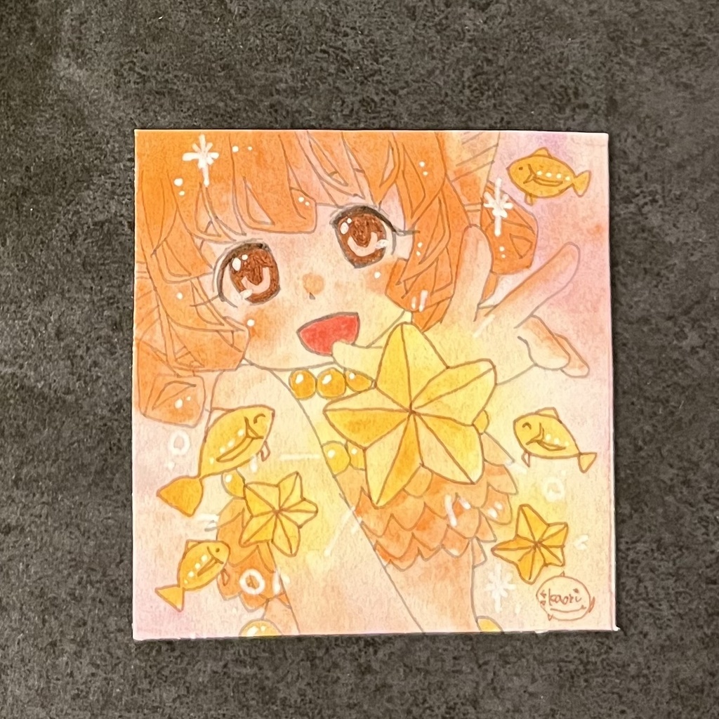 ミニ額『ちいさな人魚ちゃん』