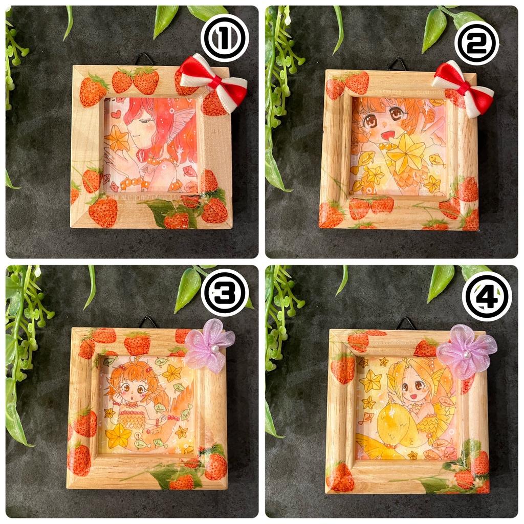 ミニ額『ちいさな人魚ちゃん』