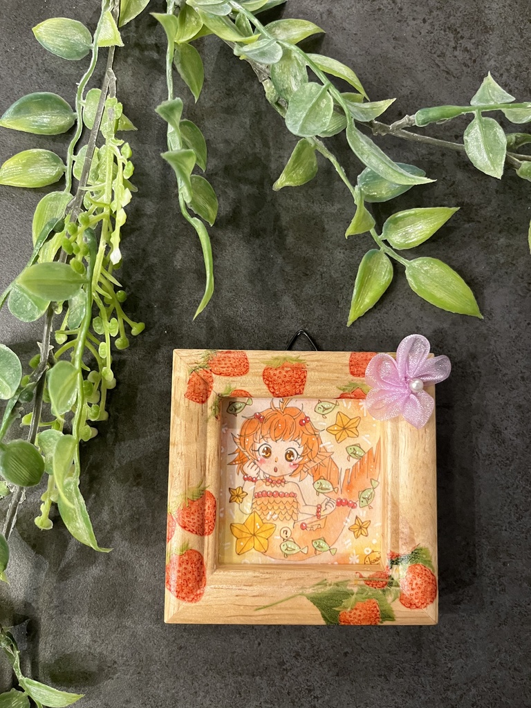 ミニ額『ちいさな人魚ちゃん』