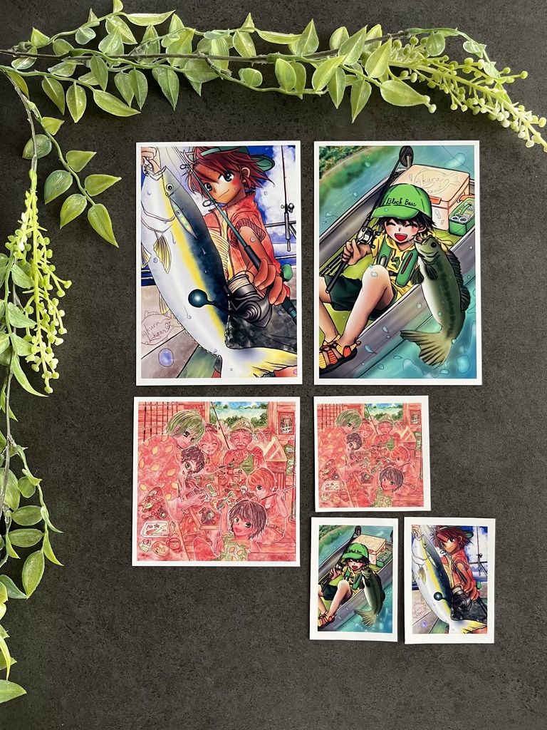 ポストカード・ステッカーセット