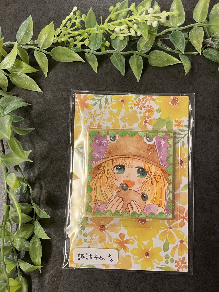 東方豆色紙サイズ原画