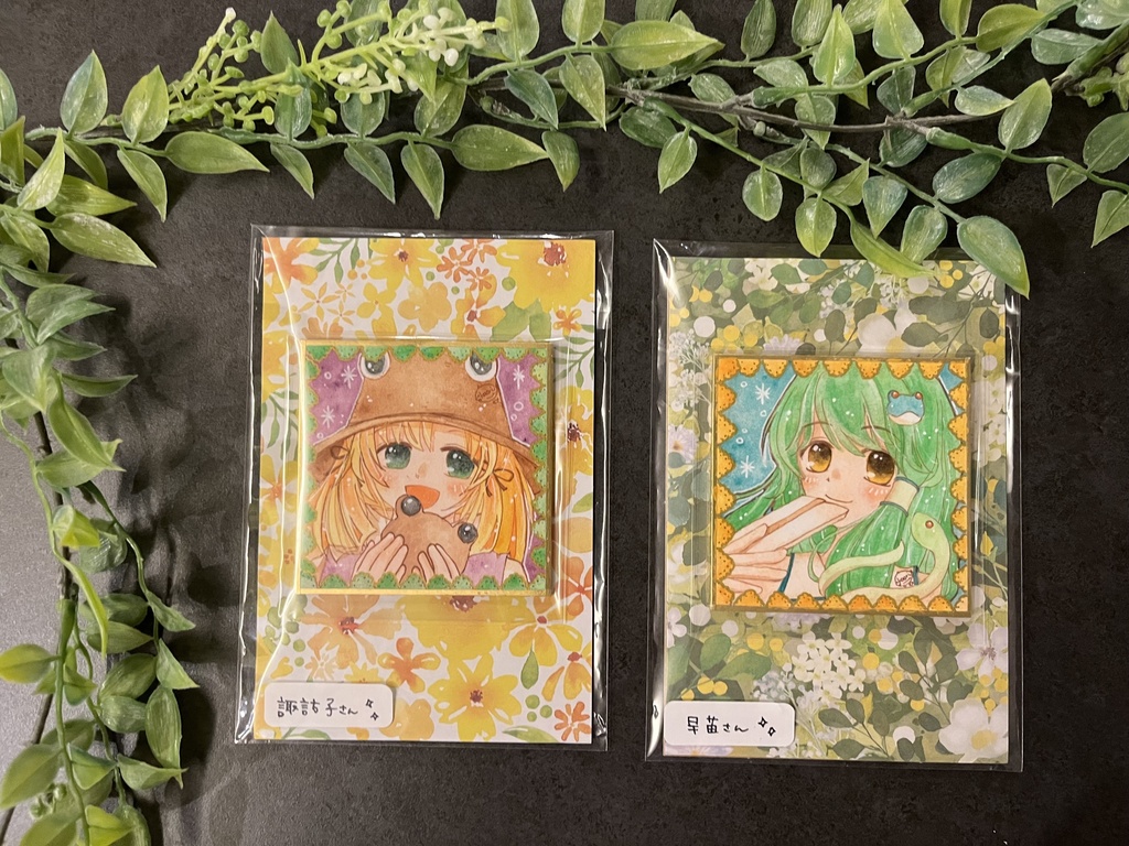 東方豆色紙サイズ原画