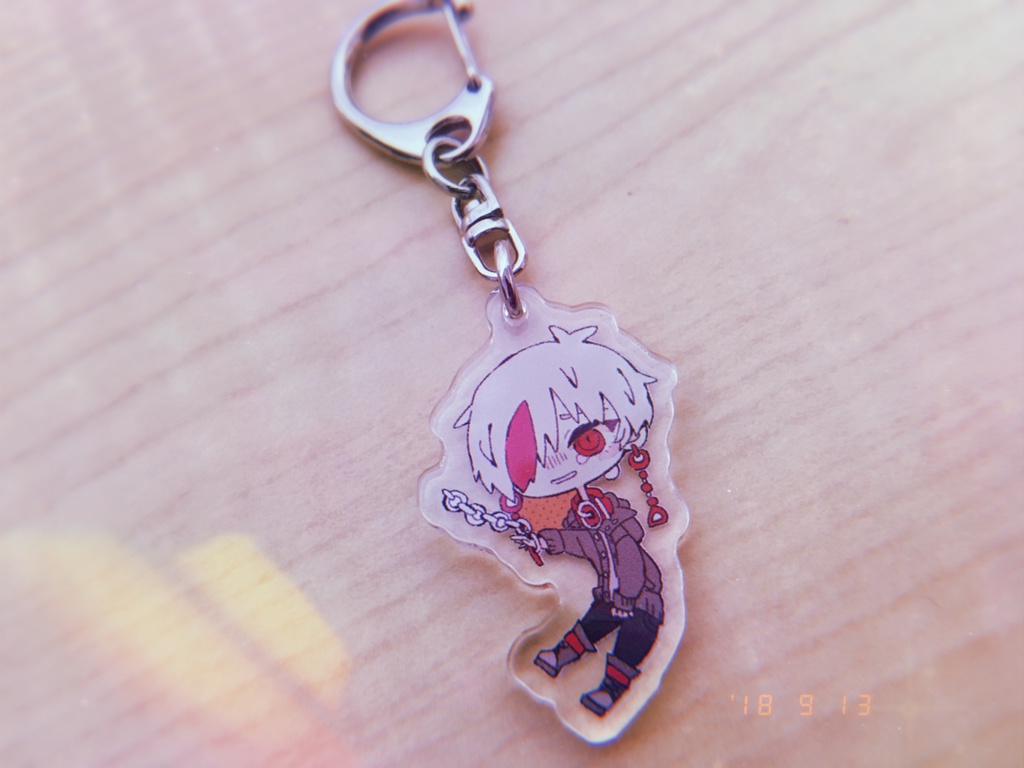 創作キャラアクキー