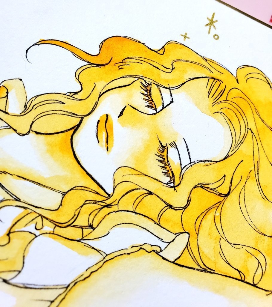オリジナル イラスト 水彩画