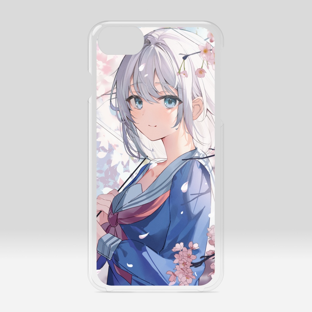 桜×少女クリアiPhoneケース