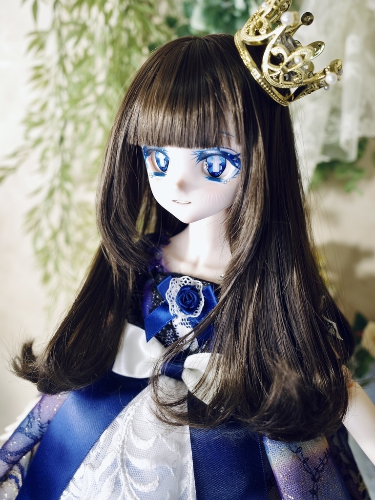 【展示】DDH-10 カスタムヘッド セミホワイト肌　ラベルアイ