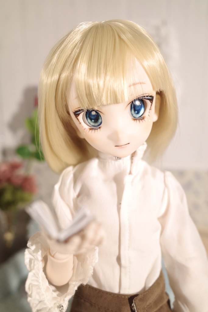 DDH-06 カスタムヘッド セミホワイト アイ 文学少年