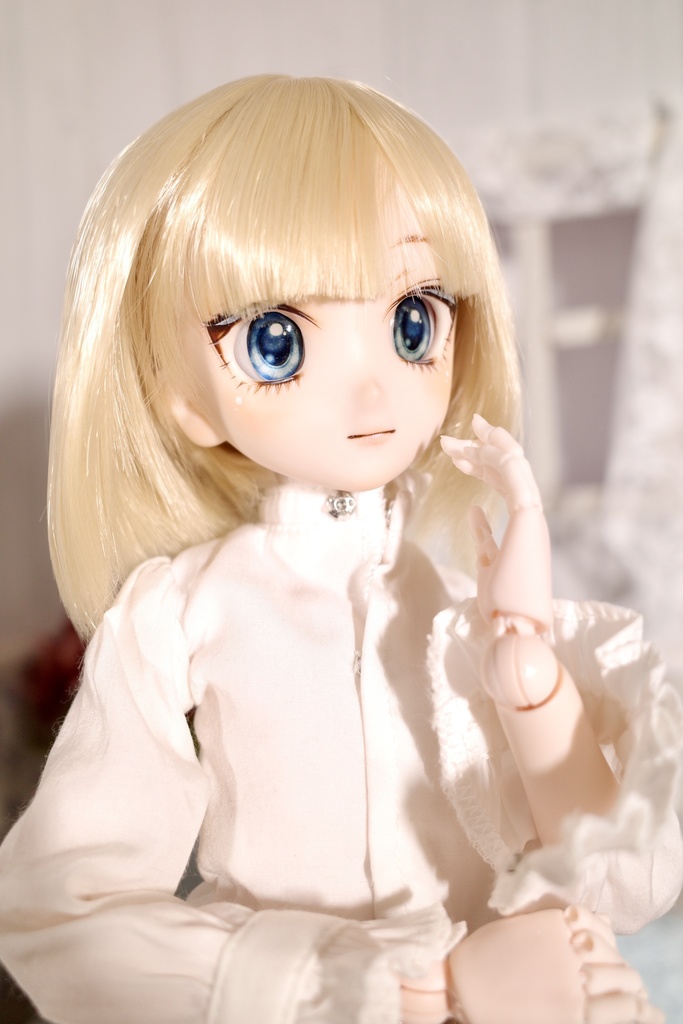DDH-06 カスタムヘッド セミホワイト アイ 文学少年