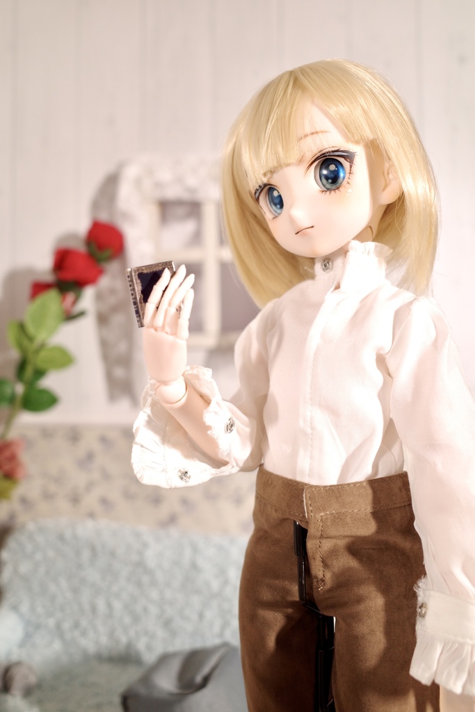 DDH-06 カスタムヘッド セミホワイト アイ 文学少年