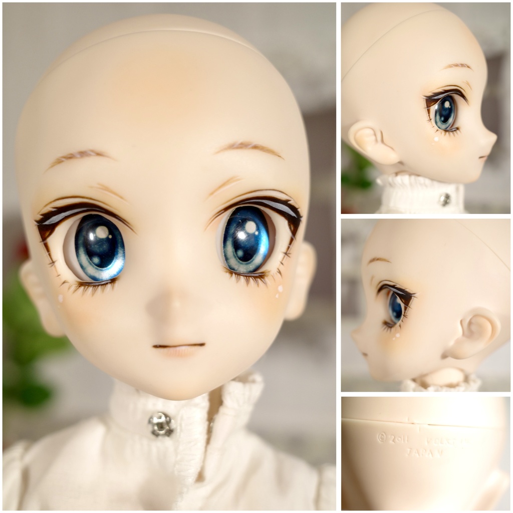DDH-06 カスタムヘッド セミホワイト アイ 文学少年