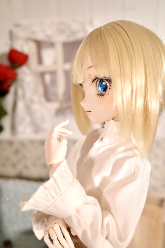 DDH-06 カスタムヘッド セミホワイト アイ 文学少年