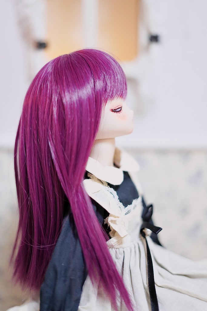 DDH-27 カスタムヘッド セミホワイト カボションアイ ソフビ盛り 難あり