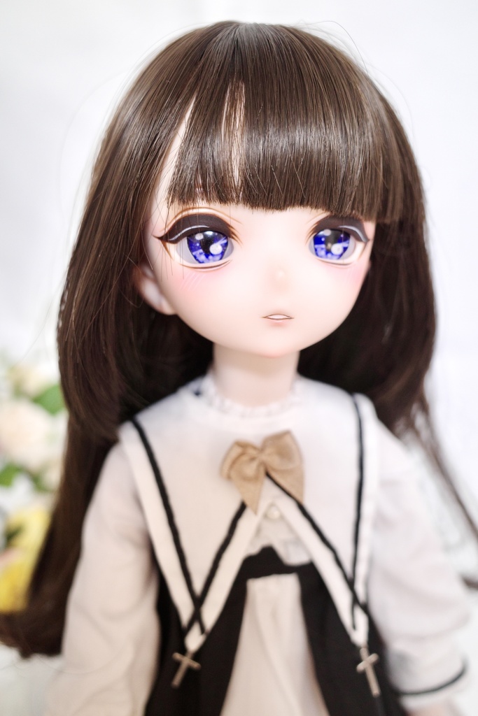 imomodoll miko 1/4 カスタムヘッド おまけレジンアイ MDD互換