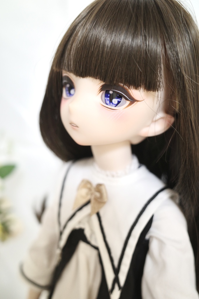 imomodoll miko 1/4 カスタムヘッド おまけレジンアイ MDD互換