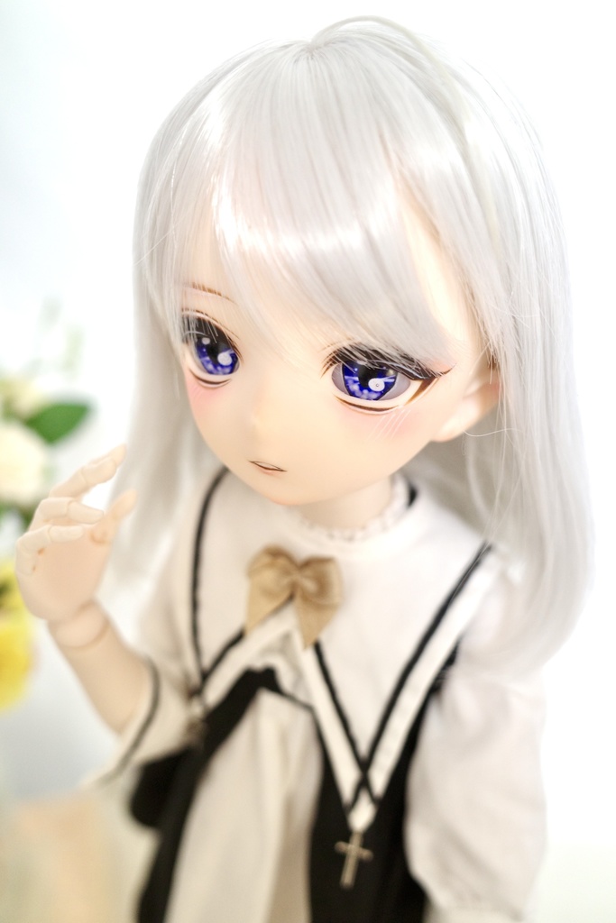 imomodoll miko 1/4 カスタムヘッド おまけレジンアイ MDD互換