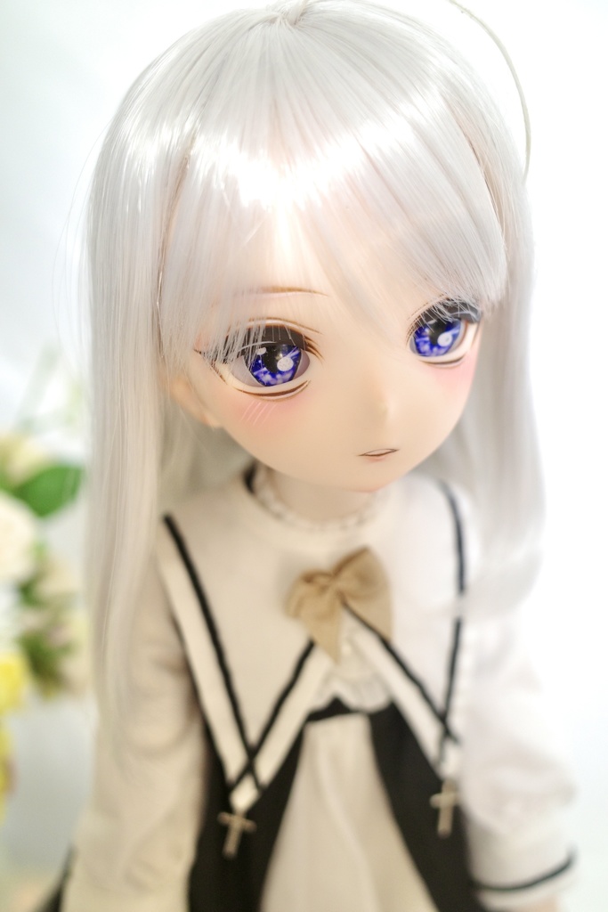 imomodoll miko 1/4 カスタムヘッド おまけレジンアイ MDD互換