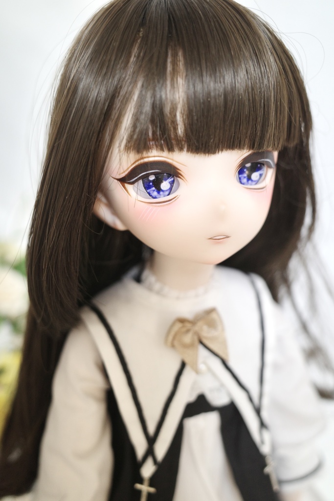 imomodoll miko 1/4 カスタムヘッド おまけレジンアイ MDD互換