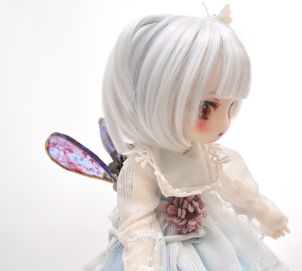 【妖精の羽】②1/6ドール用 レジン製 クリップ着脱式 お試し版