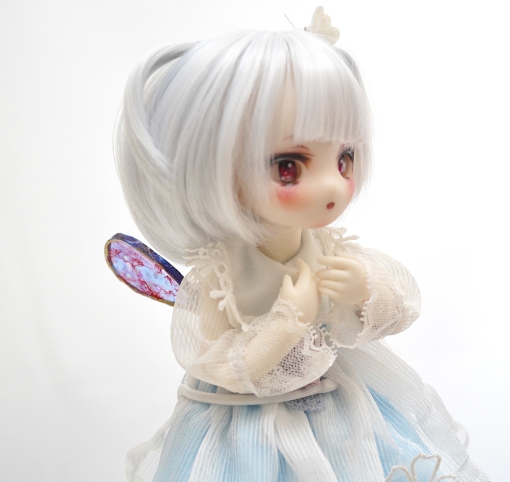 【妖精の羽】②1/6ドール用 レジン製 クリップ着脱式 お試し版