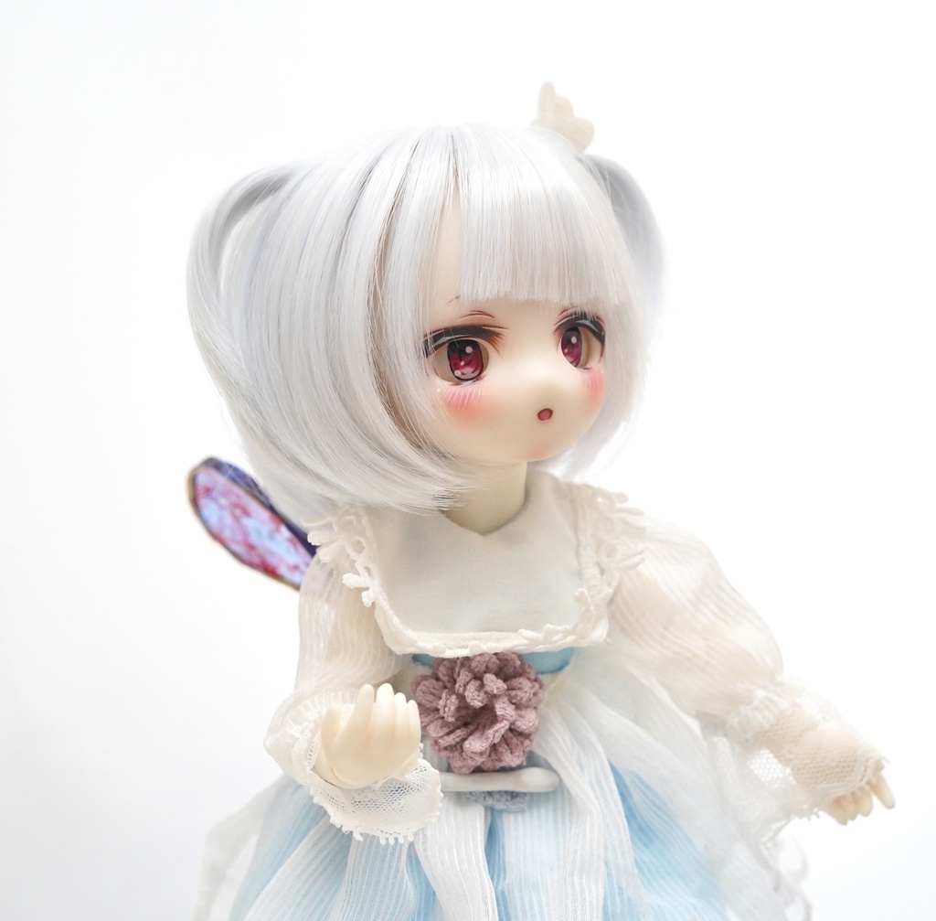 【妖精の羽】②1/6ドール用 レジン製 クリップ着脱式 お試し版