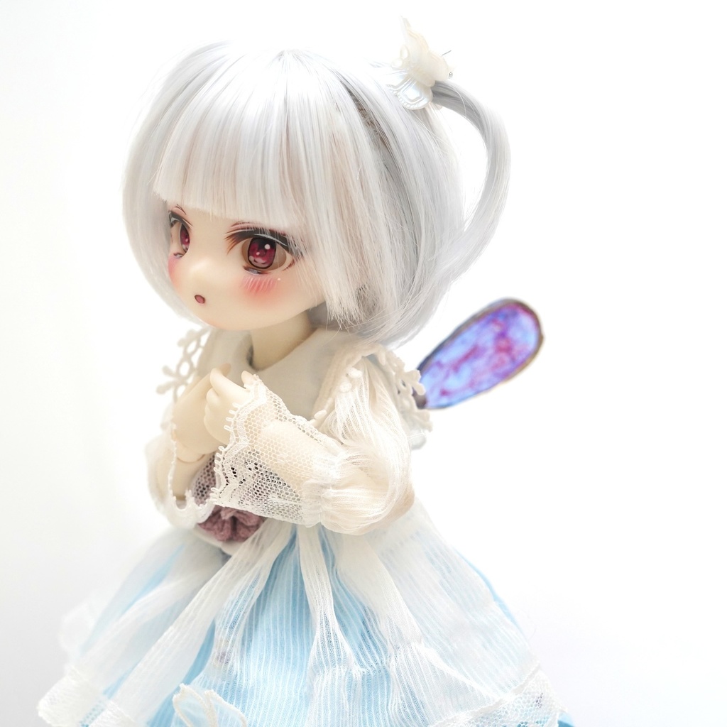 【妖精の羽】②1/6ドール用 レジン製 クリップ着脱式 お試し版