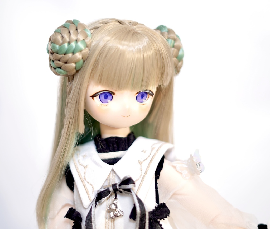 imomodoll didi 1/4 カスタムヘッド おまけデカールアイ やや難あり(リメイクヘッド) MDD互換 きりっとドヤ顔ちゃん