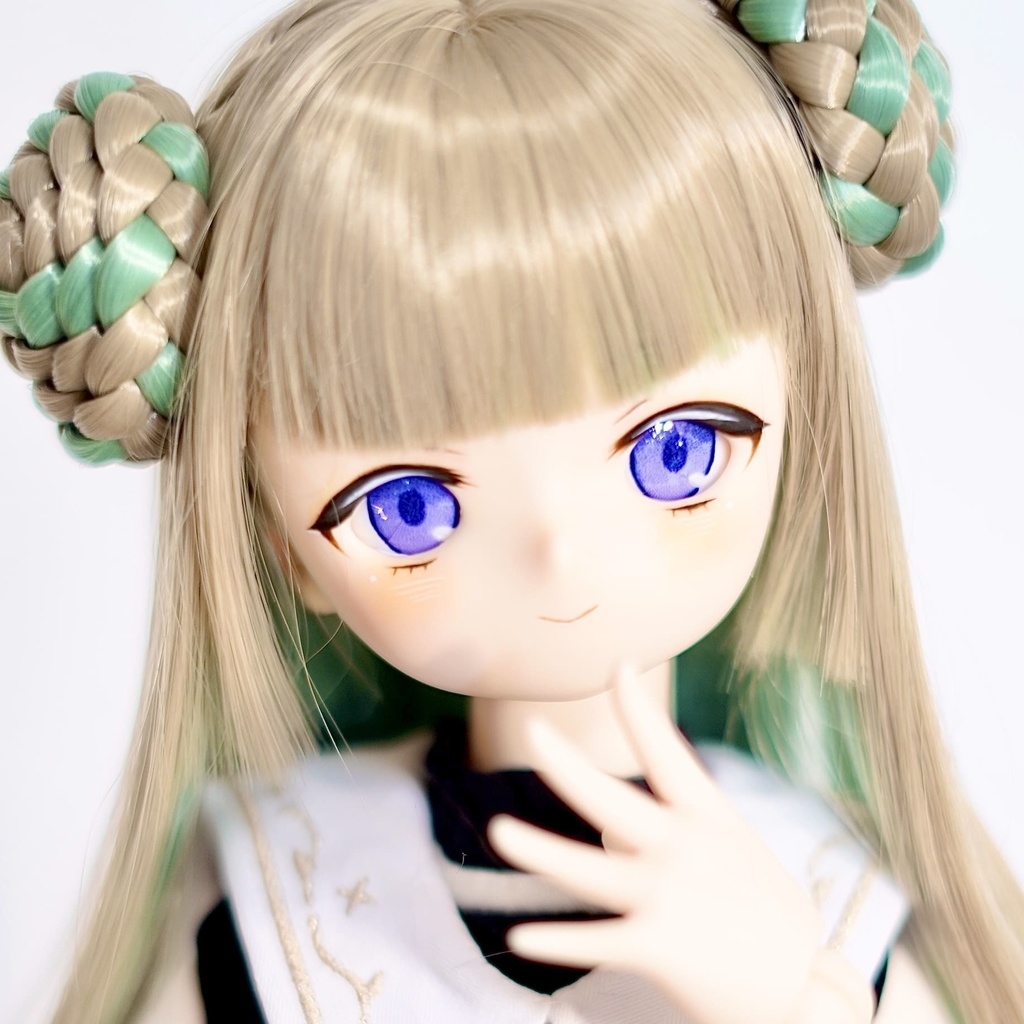 imomodoll didi 1/4 カスタムヘッド おまけデカールアイ やや難あり(リメイクヘッド) MDD互換