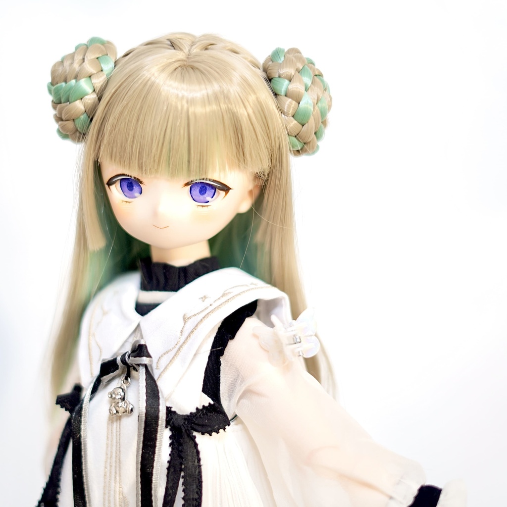 imomodoll didi 1/4 カスタムヘッド おまけデカールアイ やや難あり(リメイクヘッド) MDD互換 きりっとドヤ顔ちゃん