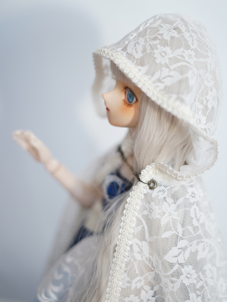 DDH-02 カスタムヘッド アイ フレッシュ肌 リアル路線メイク アイラッシュ付き 難あり(中古ヘッド使用)