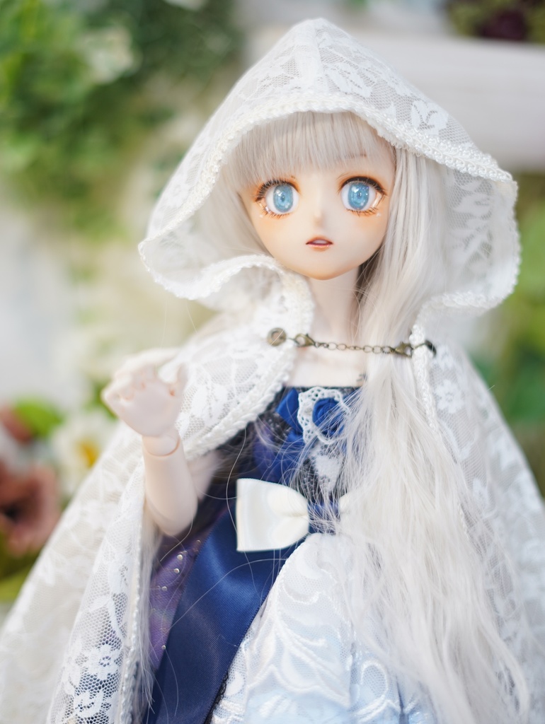 DDH-02 カスタムヘッド アイ フレッシュ肌 リアル路線メイク アイラッシュ付き 難あり(中古ヘッド使用)