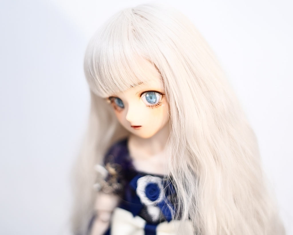 DDH-02 カスタムヘッド アイ フレッシュ肌 リアル路線メイク アイラッシュ付き 難あり(中古ヘッド使用)