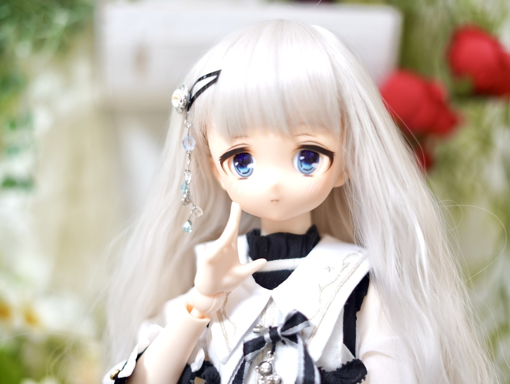imomodoll chami 1/4 カスタムヘッド アイ2種 やや難あり 儚げ ぽんやりちゃん