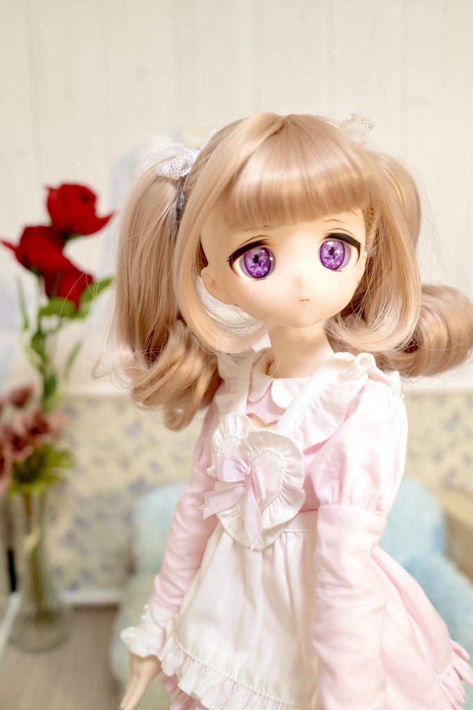 imomodoll chami 1/4 カスタムヘッド アイ2種 やや難あり 儚げ ぽんやりちゃん