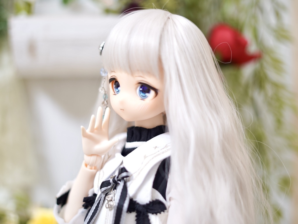 imomodoll chami 1/4 カスタムヘッド アイ2種 やや難あり 儚げ ぽんやりちゃん