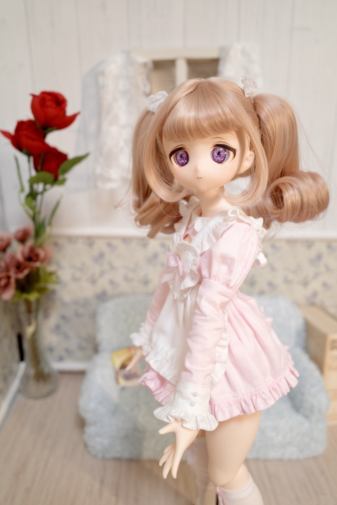imomodoll chami 1/4 カスタムヘッド アイ2種 やや難あり 儚げ ぽんやりちゃん