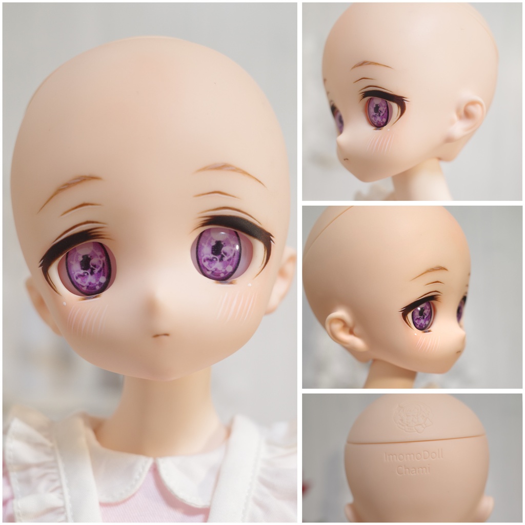 imomodoll chami 1/4 カスタムヘッド アイ2種 やや難あり 儚げ ぽんやりちゃん
