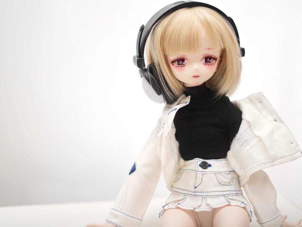 imomodoll corvus 1/4 カスタムヘッド アイ ピアス付き 難あり クール系 ダウナー系お姉さん