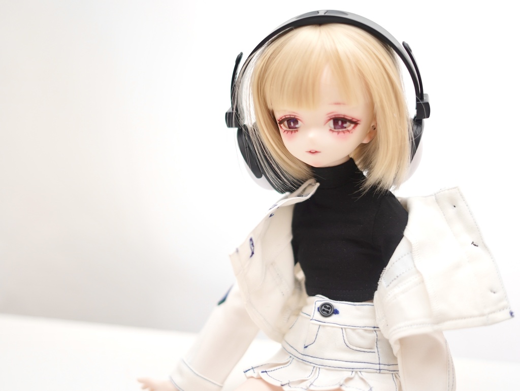 imomodoll corvus 1/4 カスタムヘッド アイ ピアス付き 難あり クール系 ダウナー系お姉さん