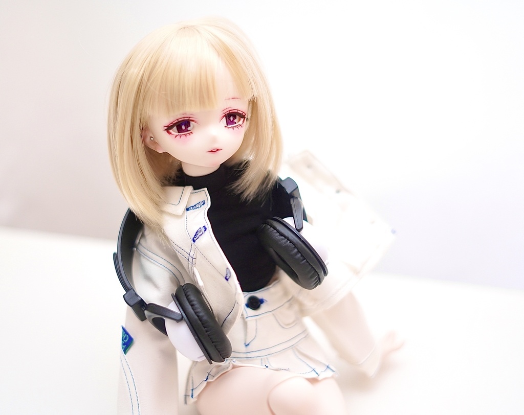 imomodoll corvus 1/4 カスタムヘッド アイ ピアス付き 難あり クール系 ダウナー系お姉さん