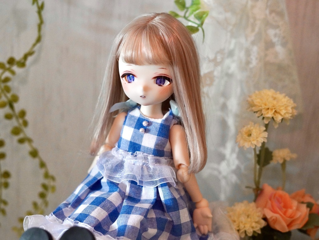 imomodoll miko 1/6 カスタムヘッド ホワイト肌 おまけデカールアイ 泣きぼくろ 双子 少年mikoちゃん