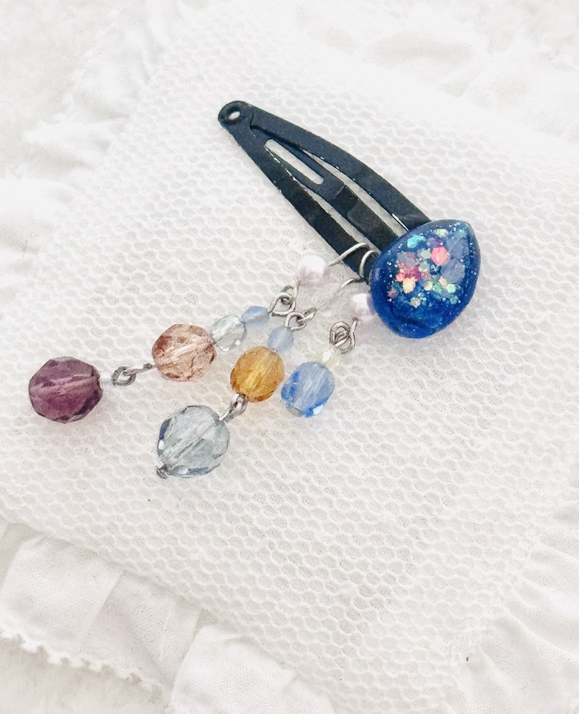 揺れるドール用ヘアピン no.4【小惑星プリズム】